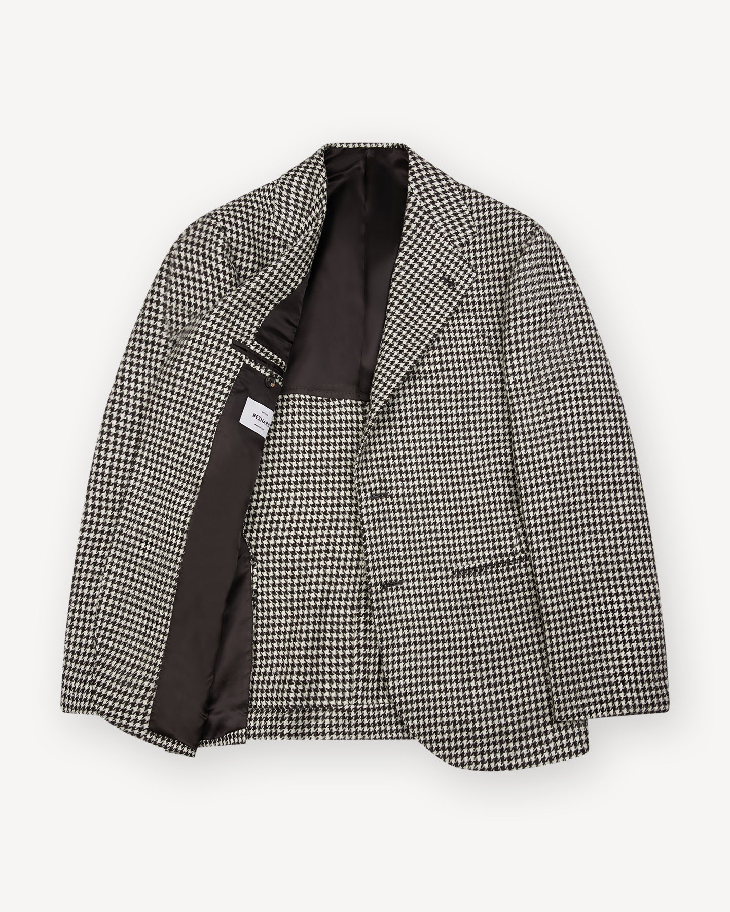 Mens houndstooth blazer store black and white