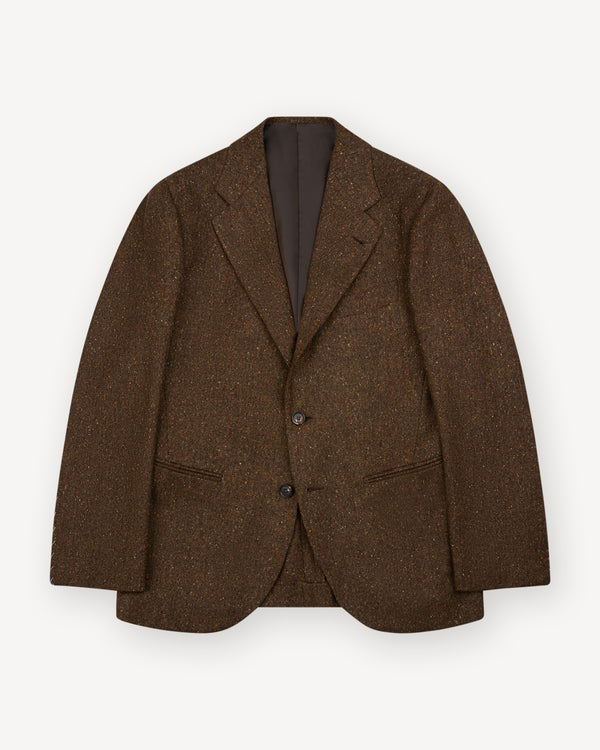 Sport Coat Brown Donegal Tweed