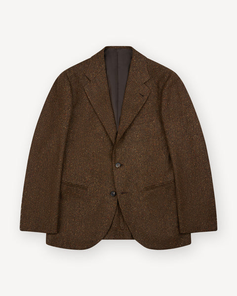 Sport Coat Brown Donegal Tweed | Besnard