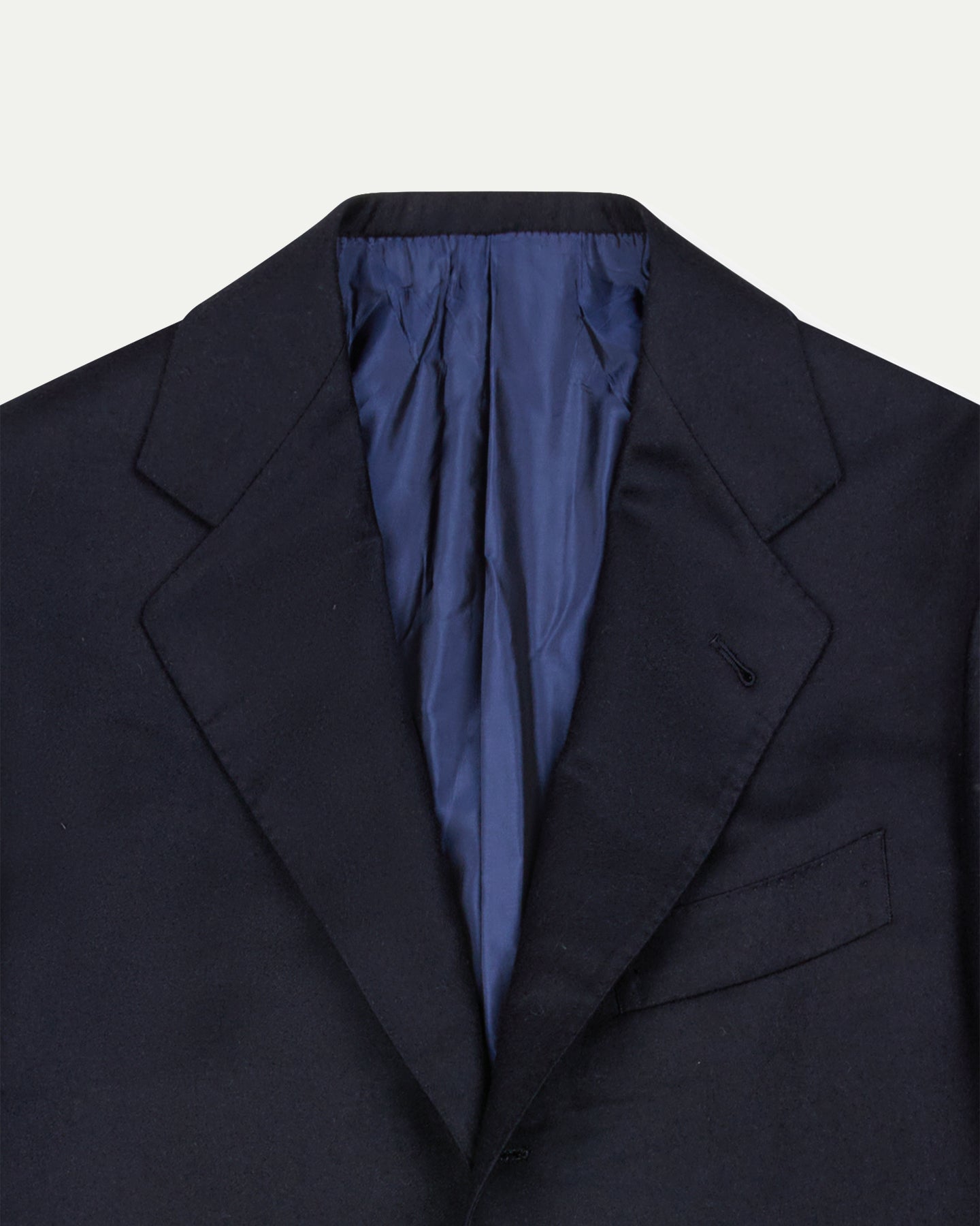 Made-To-Order Sport Coat Navy Wool Cashmere