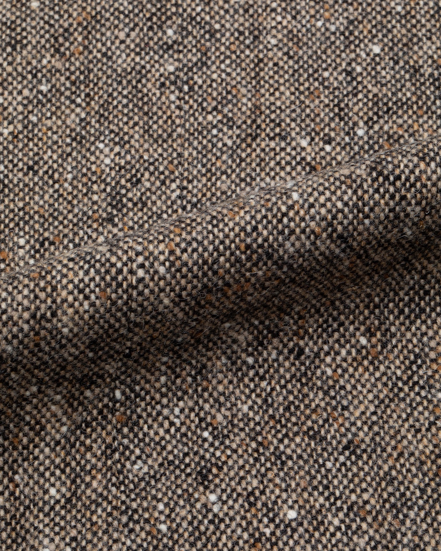 Light Brown Donegal Tweed fabric