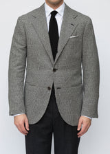 Made-To-Order Sport Coat Prince of Wales Merino Wool
