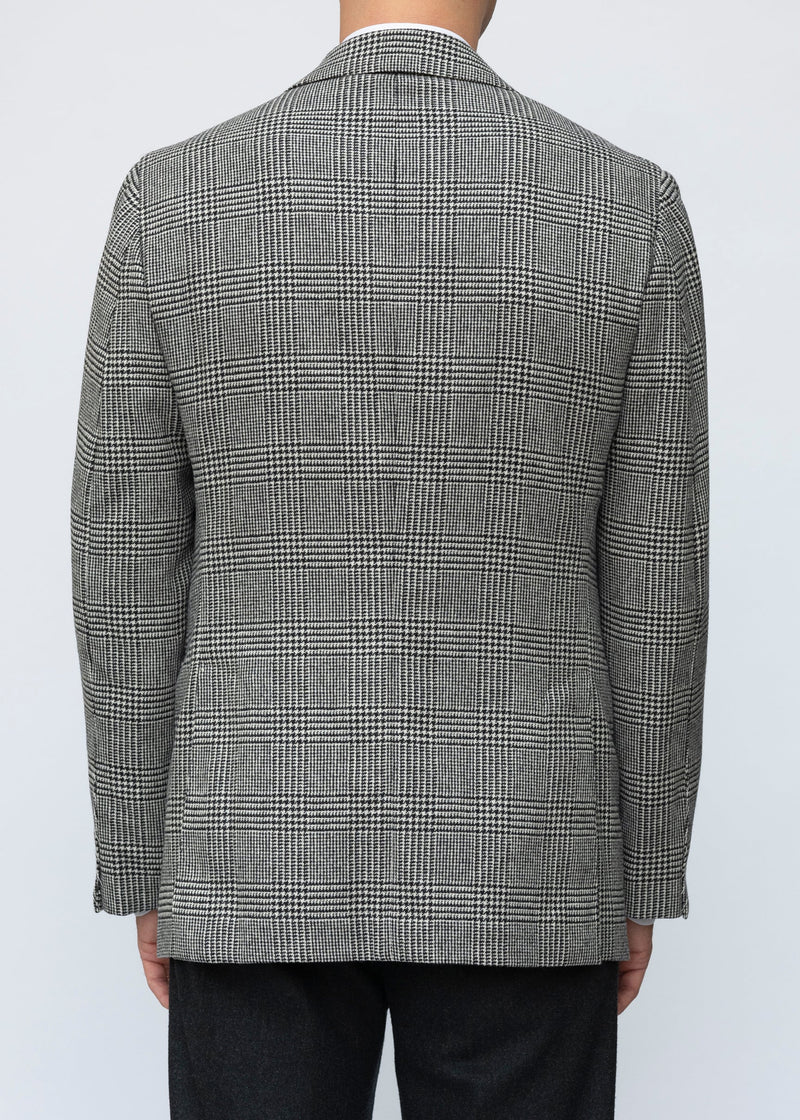 Made-To-Order Sport Coat Prince of Wales Merino Wool