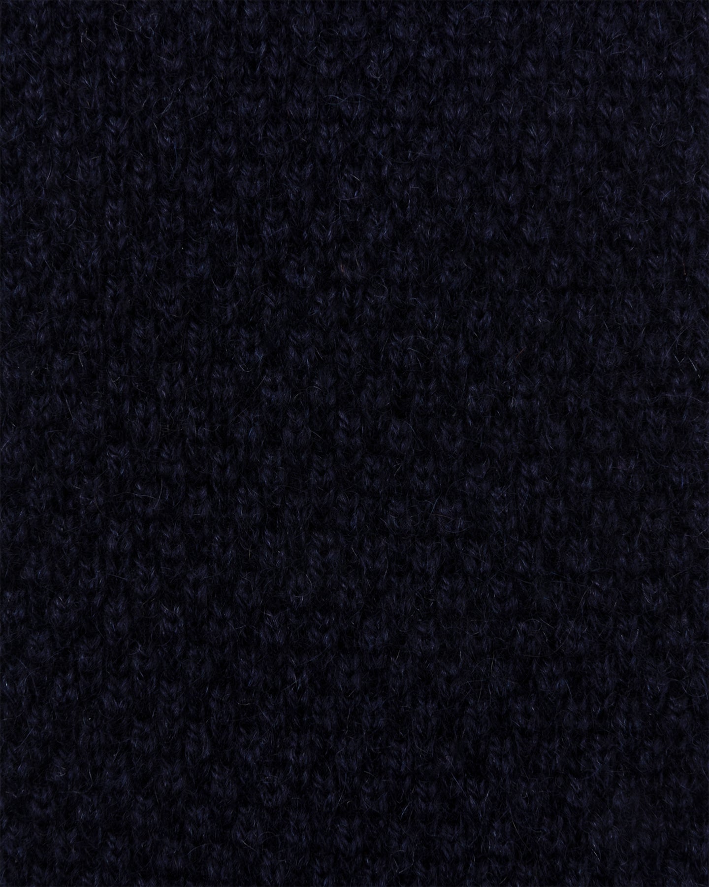 Navy Knitted Cashmere