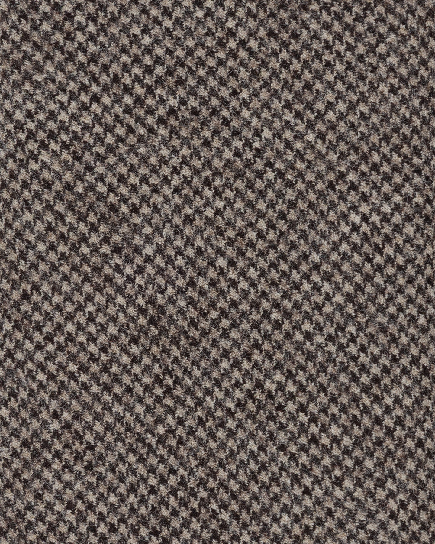Light Brown Fox Brothers Flannel Houndstooth Tie