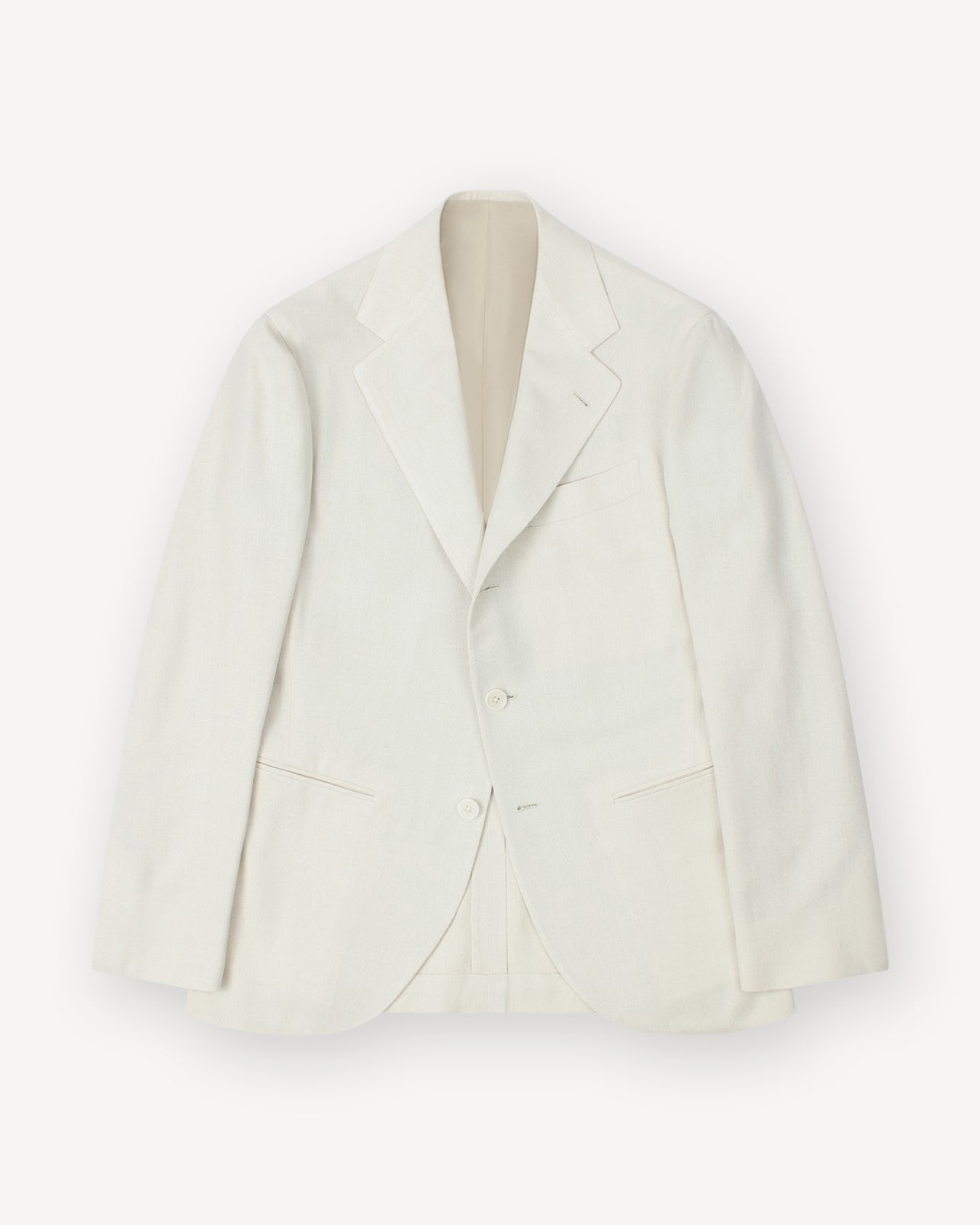 Cream Silk Sport Coat