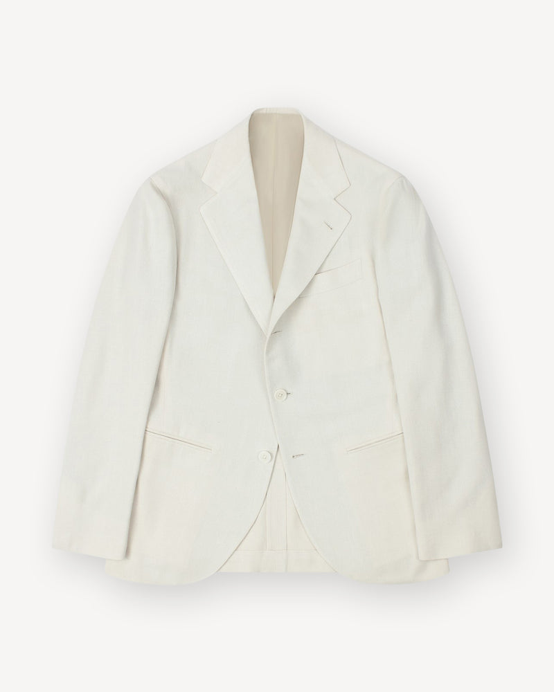 Cream Silk Sport Coat