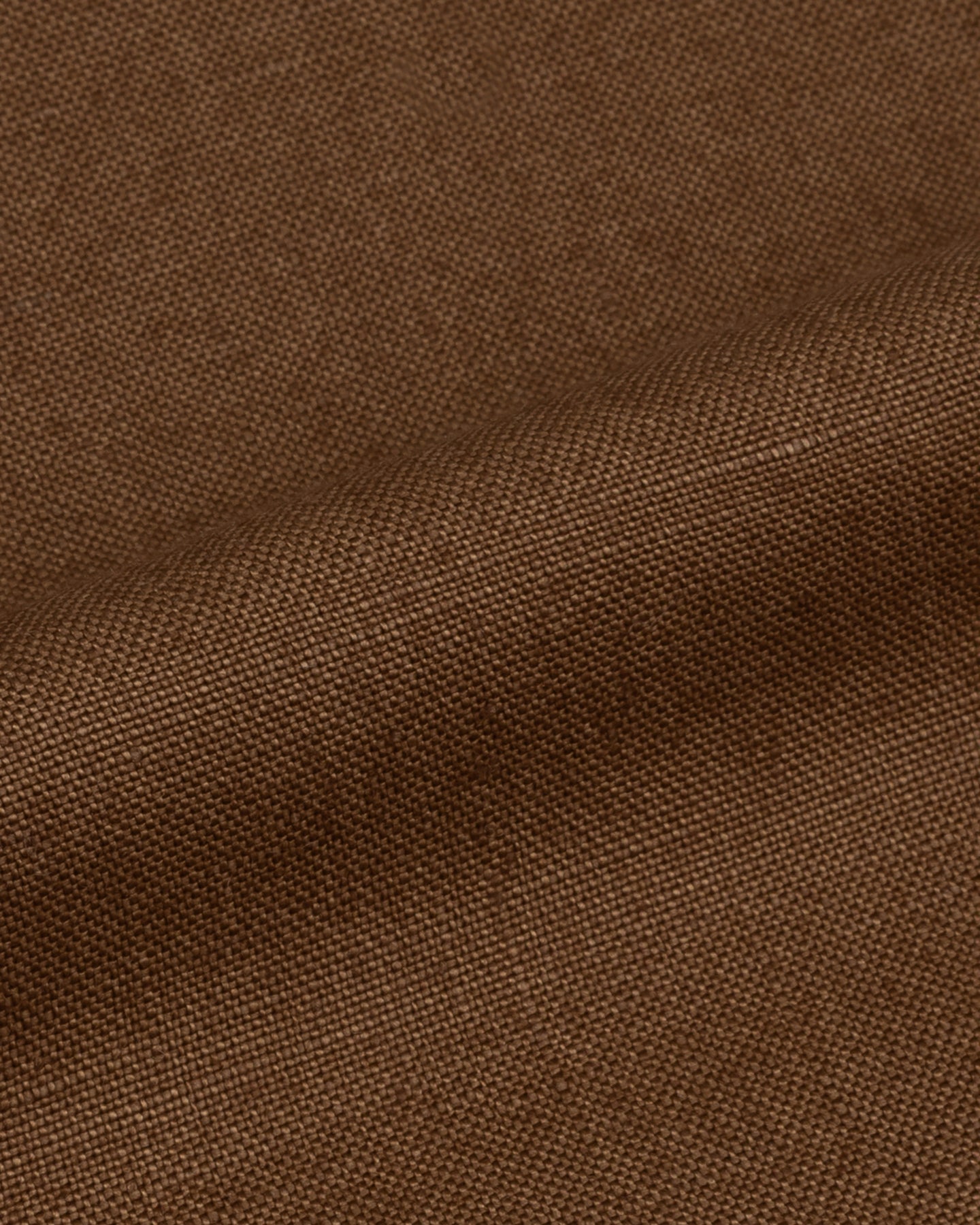 Dark Tan Irish Linen Fabric