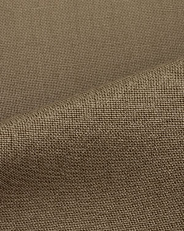 Khaki Irish Linen Trousers