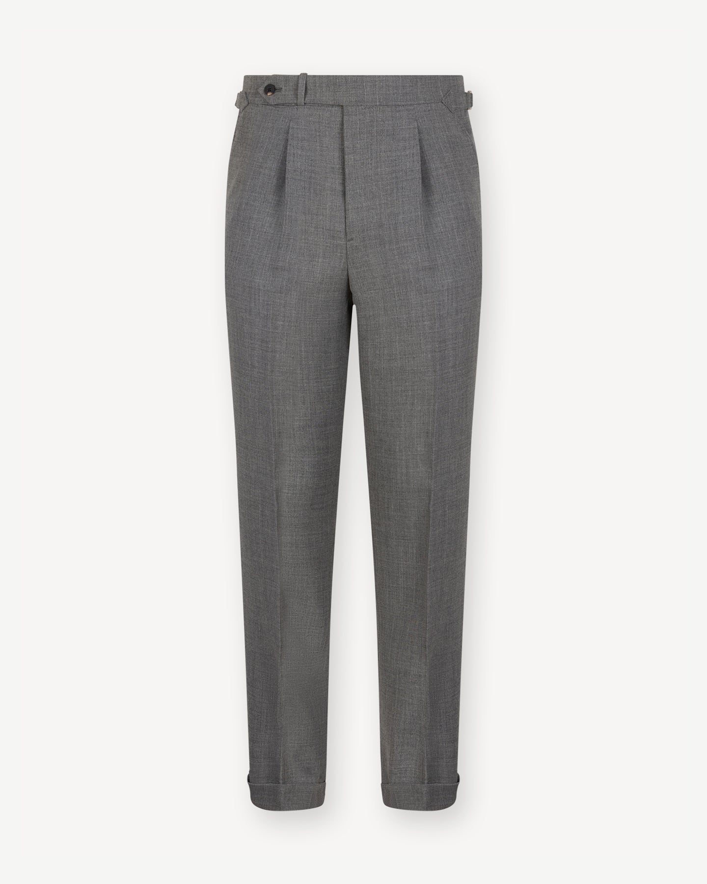 Light Grey Tropical Wool Trousers