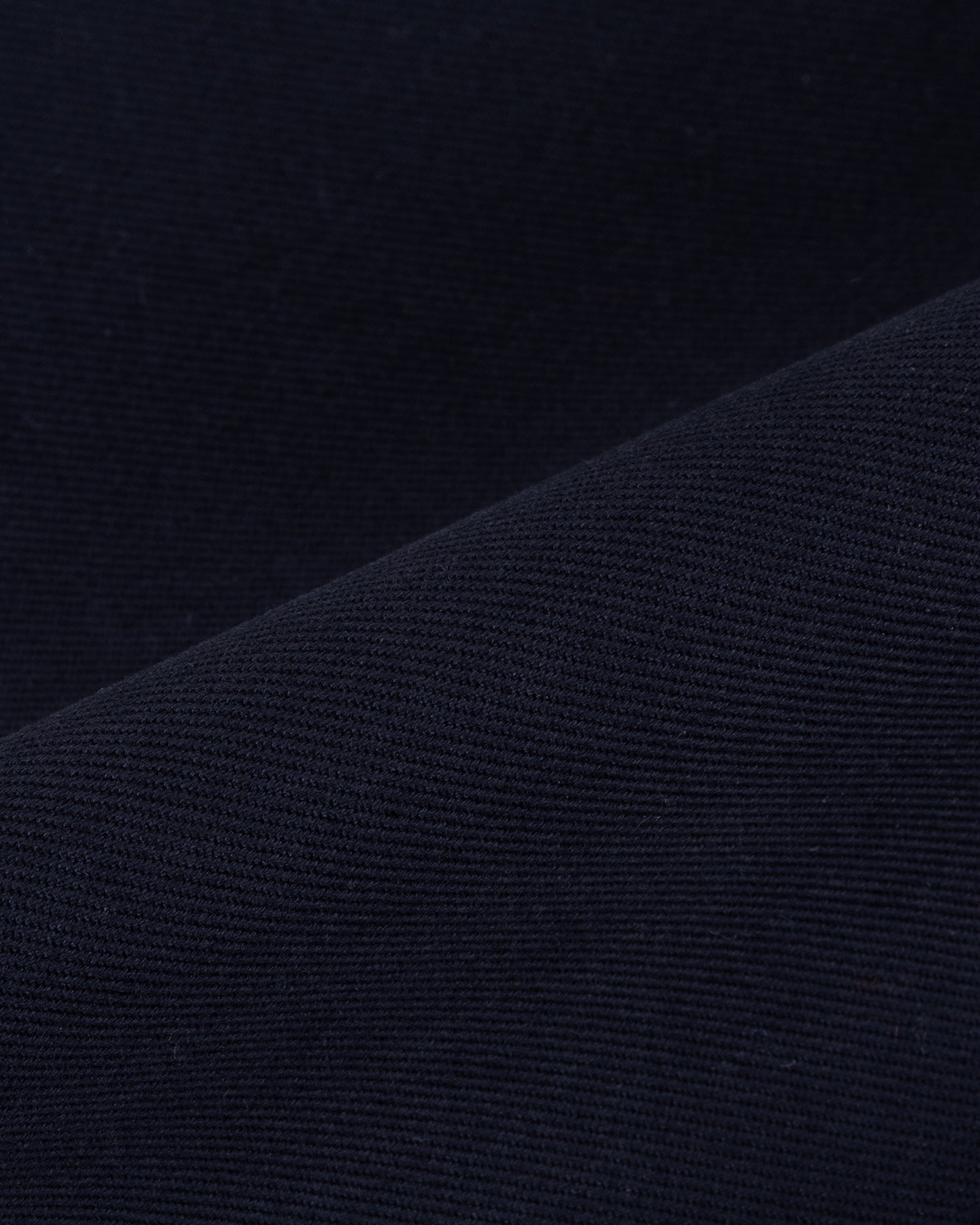 Navy cotton drill fabric