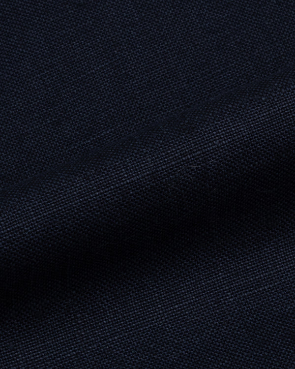 Navy Irish Linen Trousers