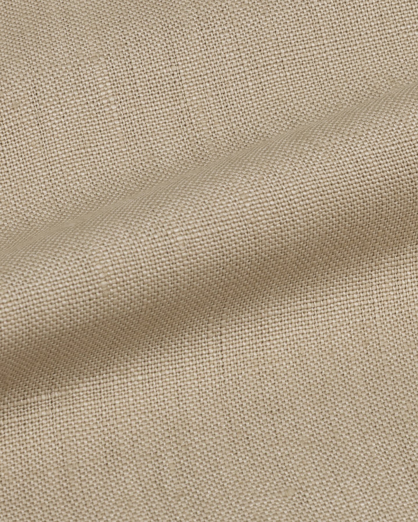 Taupe Irish Linen Fabric