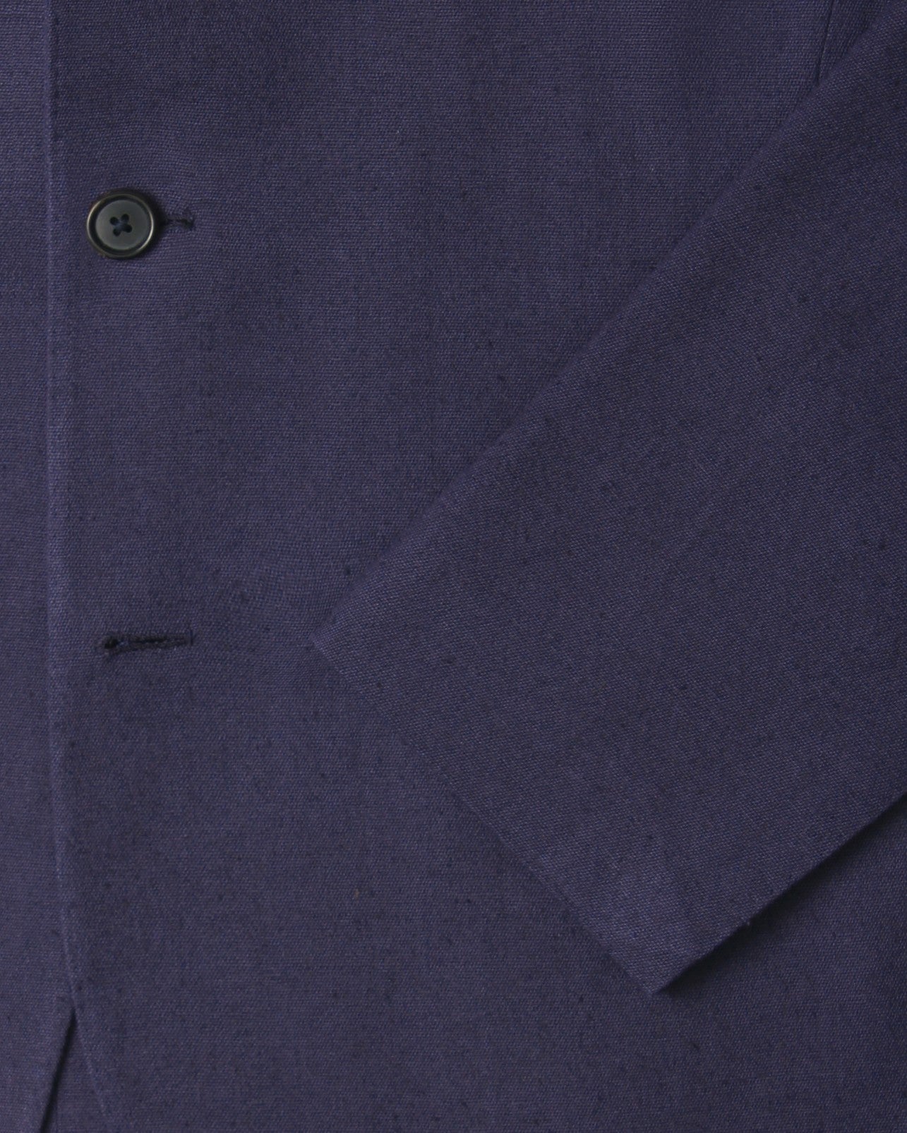 Indigo Blue Silk Sport Coat with horn buttons