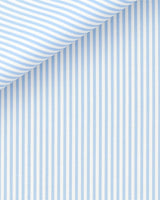 Thomas Mason Poplin 120s Bengal Stripe