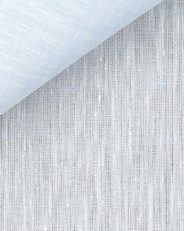 Thomas Mason Light Blue Linen