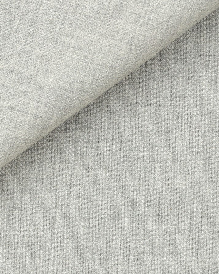 Light Grey Cotton Cashmere Flannel by Thomas Mason