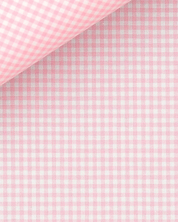 Thomas Mason Pink Gingham Zephyr