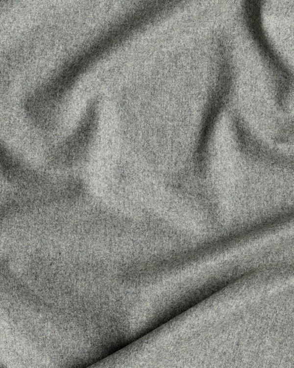 Fox Brothers Light Grey Flannel