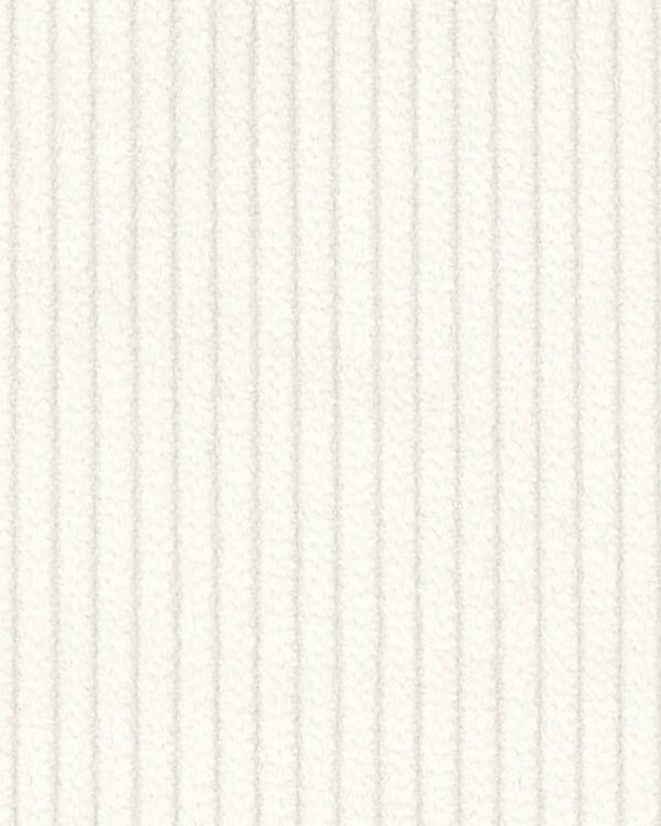 Holland & Sherry 8 Wale White Corduroy