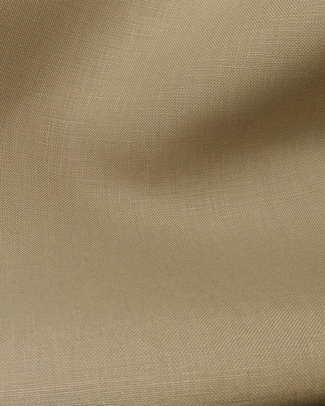 Made-To-Order Trousers in Taupe Irish Linen