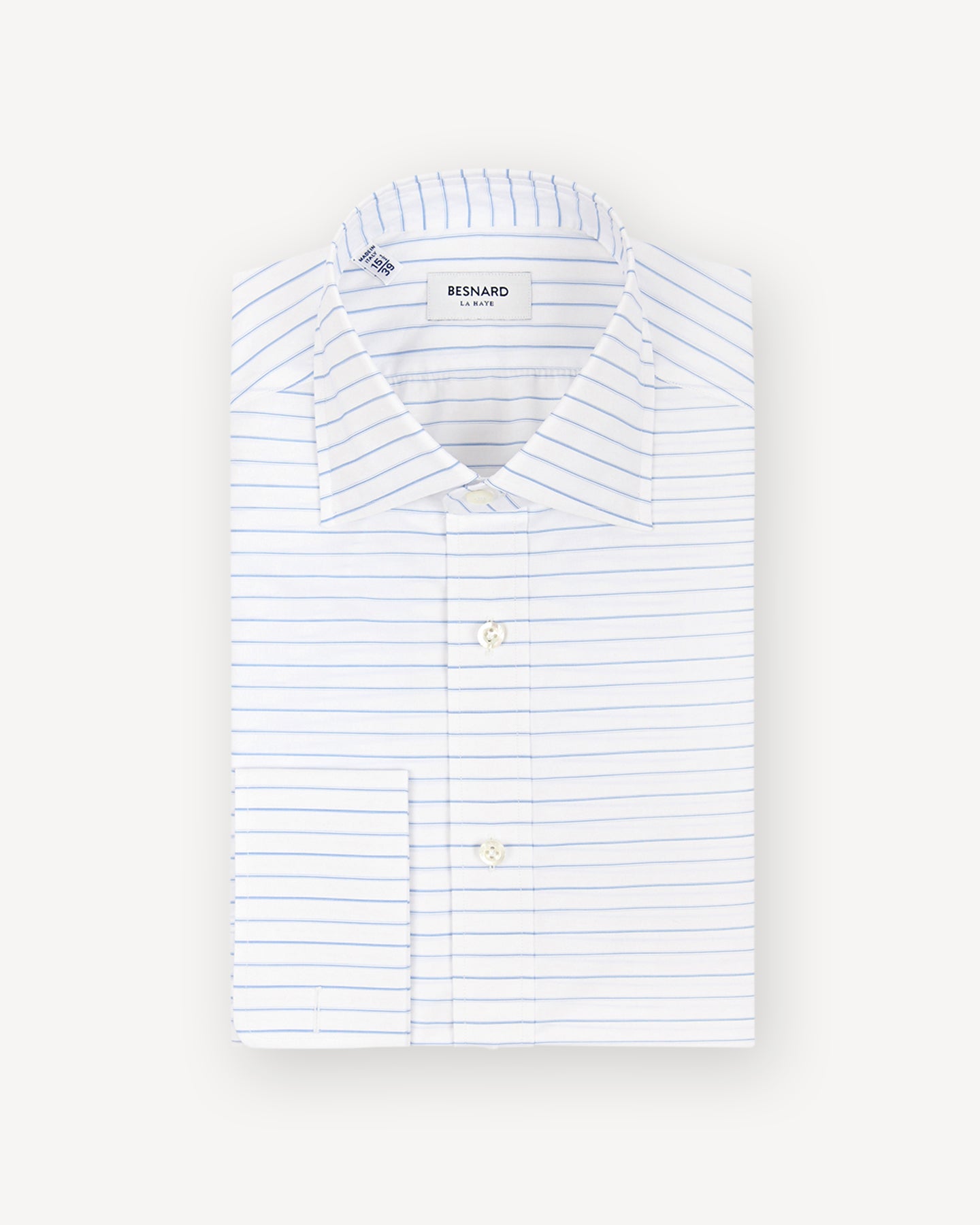 Horizontal stripe shirt as worn by Gordon Gekko in Wall Street