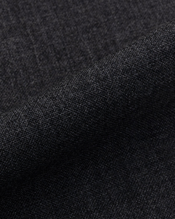 Dark Grey Tropical Wool Trousers