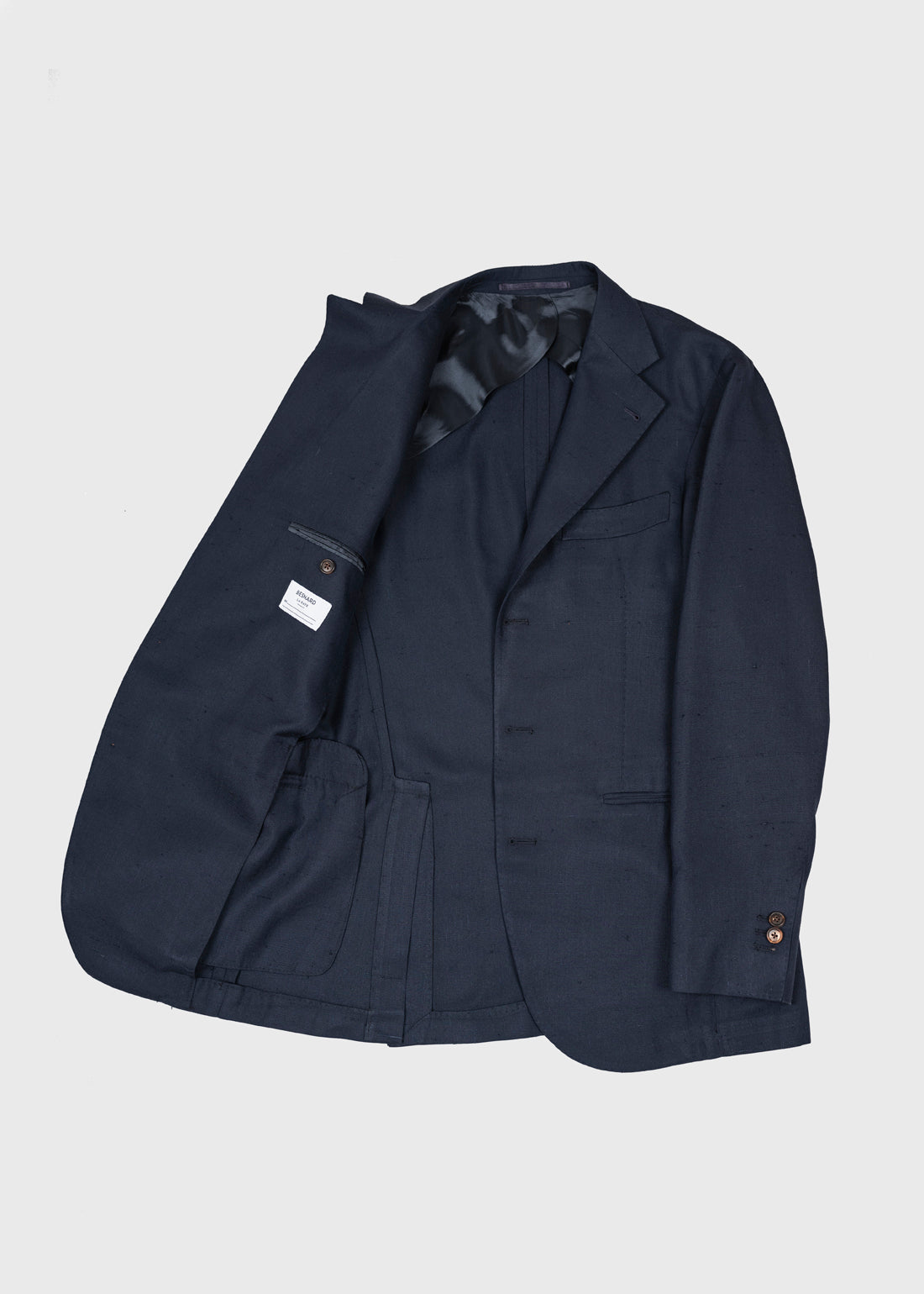 Sport Coat Navy Dupioni Silk