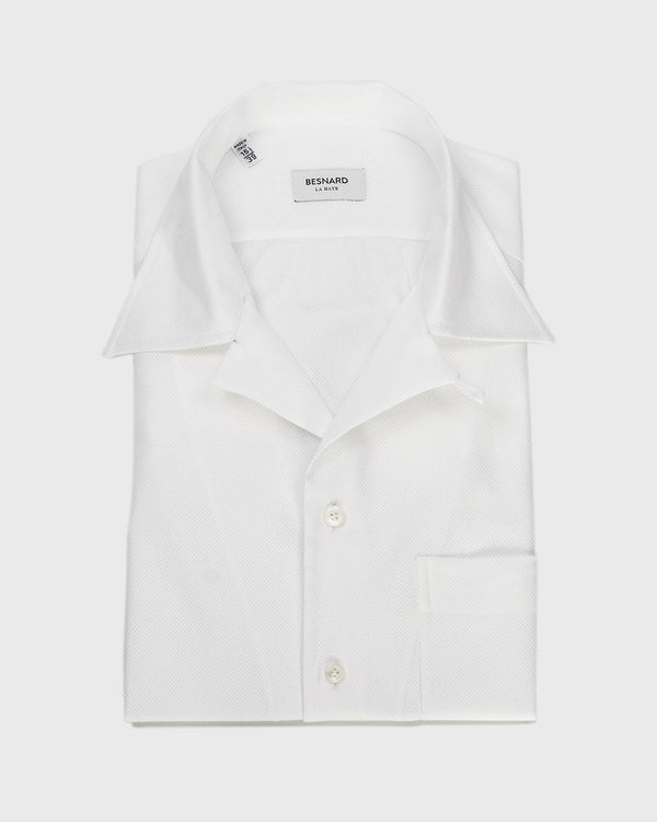 White Giro Inglese Camp Collar Shirt