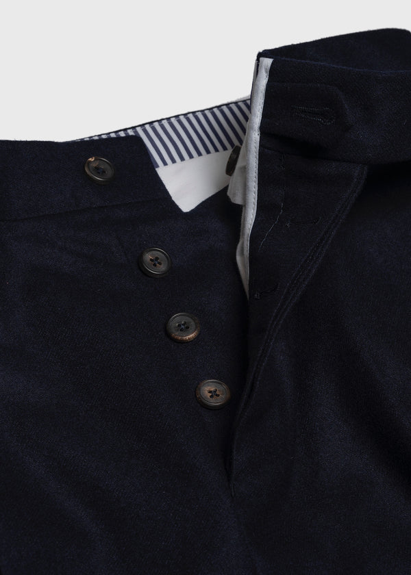 Tailored Trouser Navy Flannel