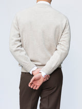Clay Lambswool Crewneck Sweater