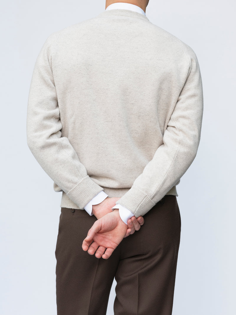 Clay Lambswool Crewneck Sweater