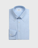 Ice Blue Oxford Cloth Button Down Shirt